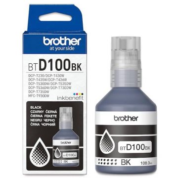 brother Cerneala Originala Brother BTD100BK, 7500 Pagini, Neagra