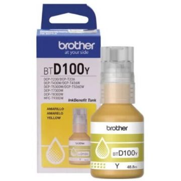 brother Cerneala Originala Brother BTD100Y, 5000 pagini, Galben