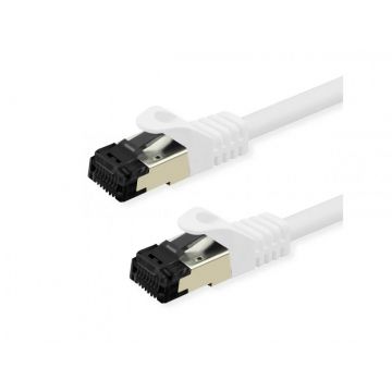 Cablu de retea RJ45 S/FTP Cat.8 (Class I) LSOH 3m Alb, Value 21.99.1873