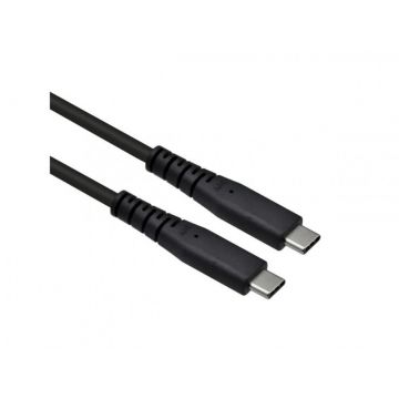 Cablu USB4 Gen3x2 type C 8K60Hz/80Gbits/240W Emark 0.5m Negru, Roline 11.02.9095