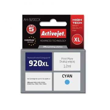 Cartus compatibil HP 920XL Cyan pentru HP CD972, Premium Activejet