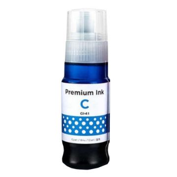 Cerneala cyan Canon GI-41 CISS 70ml pentru imprimante inkjet Canon compatibile