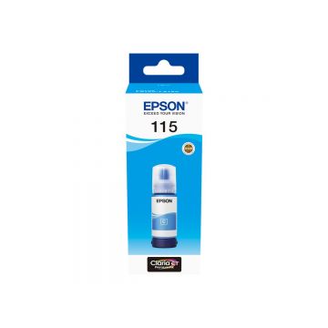 Epson 115 EcoTank Cyan, Cerneala Originala 70 ml