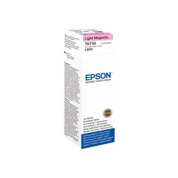 Epson T6736 Light Magenta, Cerneala Originala 70 ml
