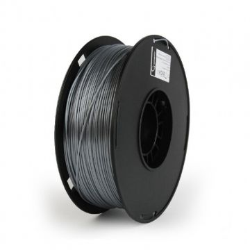 Flashforge Filament Flashforge PLA-PLUS, diametru 1,75 mm, 1 kg/bobina, Argintiu