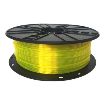 GEMBIRD PETG Filament 1.75mm, Galben, 1kg - PETG Premium pentru imprimante 3D FDM