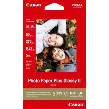 Hartie Canon PP-201 Photo Paper Plus Glossy II 10x15 cm (4x6 inch) 50 coli