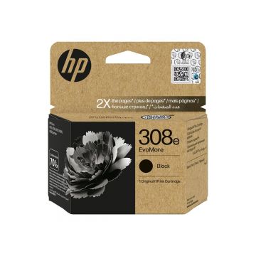 HP 308e EvoMore Black Original Ink Cartridge 7FP22UE