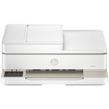 HP Imprimanta multifunctionala HP Envy 6520e All-in-One, inkjet color, A4, duplex, ADF, USB, Wi-Fi, Bej