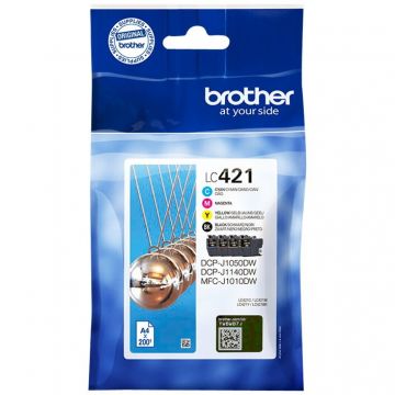 brother Brother LC421VALDR Ink Cartridge Multipack