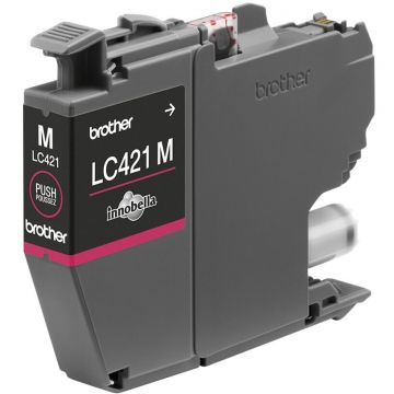 brother Cartus cerneala Brother LC421M, Magenta, 200 pagini, Original