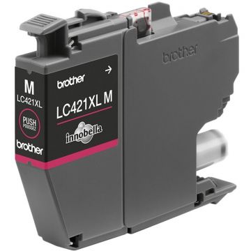 brother Cartus cerneala Brother LC421XLM, Magenta, 500 pagini, XL