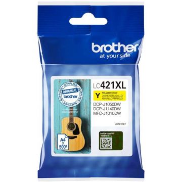 brother Cartus Imprimanta Brother LC421XLY, Galben