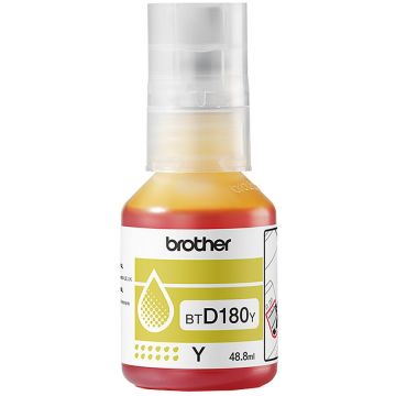 brother Recipient de cerneala Brother BTD180Y, Galben