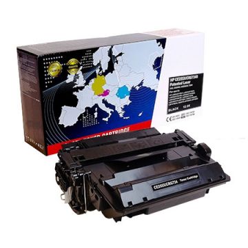 Cartus compatibil HPC CE255X/CRG724II Patented Laser, black, 12500 pagini
