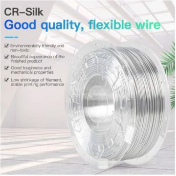 CREALITY 3D PRINT FILAMENT SILK WHITE CREALITY 3D PRINT FILAMENT SILK WHITE