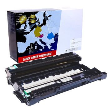 Drum unit compatibil Brother DR-2401, black, 12000 pagini