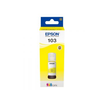 Epson 103 Yellow - Refill Ink Bottle C13T00S44A, 65 ml, EcoTank