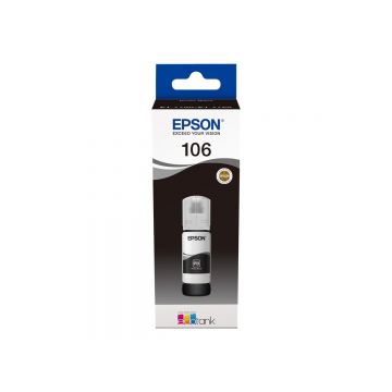 Epson 106 C13T00R140 - Cerneala Photo Black, 70 ml, Original Ink Tank