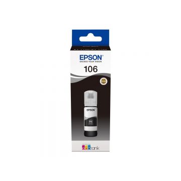 Epson 106 C13T00R140 - Cerneala Photo Black, 70 ml, Original Ink Tank