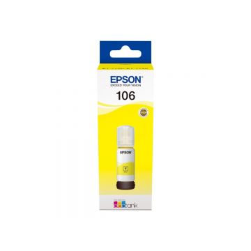Epson 106 Yellow - C13T00R440, 70 ml, EcoTank ET 7700   ET 7750   L7160   L7180
