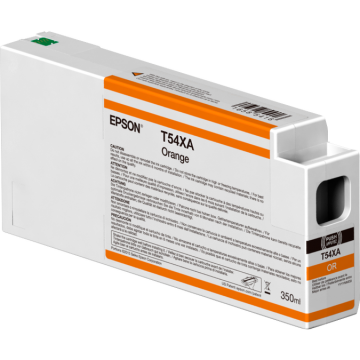 Epson Cartus Cerneala Epson C13T54XA00, Original, Culoare Portocaliu, Volum 350 ml pentru imprimante Epson
