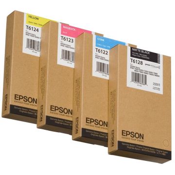 Epson Cartus cerneala Epson C13T612400, Galben, 220 ml, Original