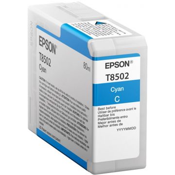 Epson Cartus Cerneala Epson C13T850200, Cyan, 80 ml, Original