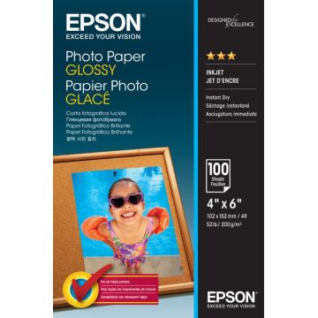 EPSON S042548 10X15 GLOSSY PHOTO PAPER EPSON S042548 10X15 GLOSSY PHOTO PAPER