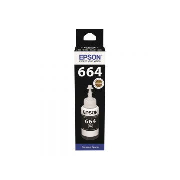 Epson T6641 C13T66414A - Cerneala originala Black, 70 ml, EcoTank   L Series