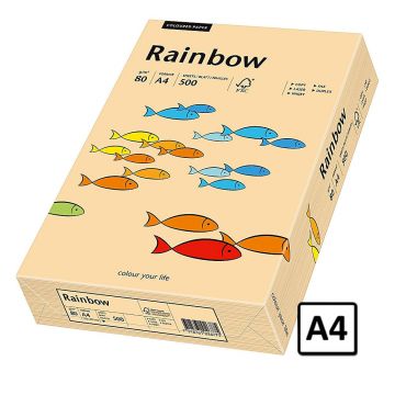 Hartie color A4 Rainbow 80 g/mp 500 coli/top somon pret per top Hartie color A4 Rainbow 80 g/mp 500 coli/top somon pret per top