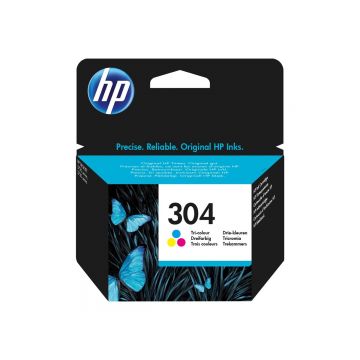 HP 304 Tri color - Cartus Cerneala Original HP N9K05AE UUS, 100 pagini, Cyan Magenta Yellow