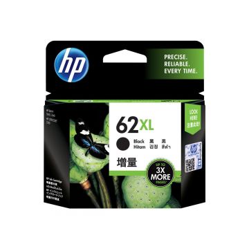 HP 62XL Black - Cartus cerneala original, High Yield, 600 pagini