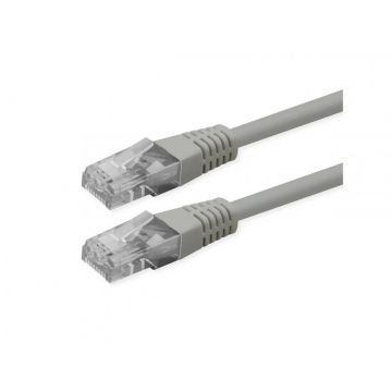 Cablu de retea RJ45 UTP Cat.6 (Class E) PoE 3m Gri, Roline 21.51.0933