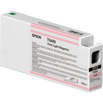 Epson Epson Singlepack T54X60N UltraChrome HDX/HD 350ml Vivid Light Magenta