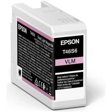 Epson Epson Singlepack Vivid Light Magenta T46S60N UltraChrome Pro 10 ink 25ml
