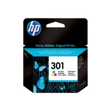 HP 301 Color CH562EEUUS - Cartuș Cerneală Original Tri Color, 150 pagini