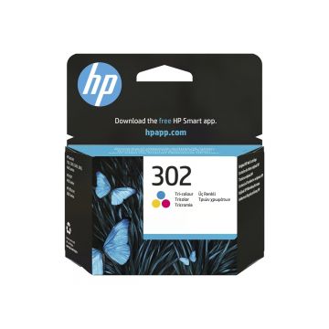 HP 302 Color - Cerneala Originala Tri Color 4 ml (F6U65AE)