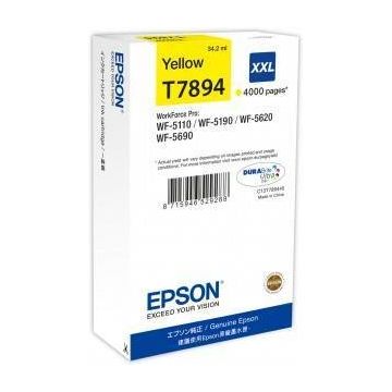 Cartus cerneala Epson T7894, yellow, capacitate 34ml