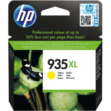 Cartus HP 935 XL, 825 pagini, Yellow