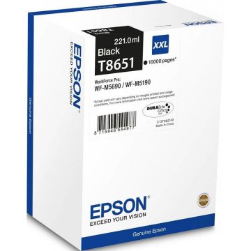 Cartus Epson T8651, pentru Workforce WP-M5190DW, Workforce M5690DWF