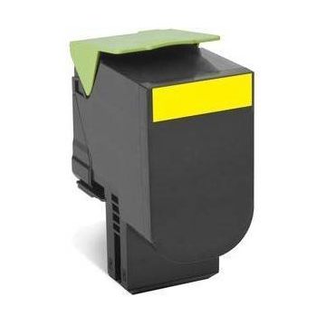 Cartus Lexmark 80C2HYE, yellow, 3 k