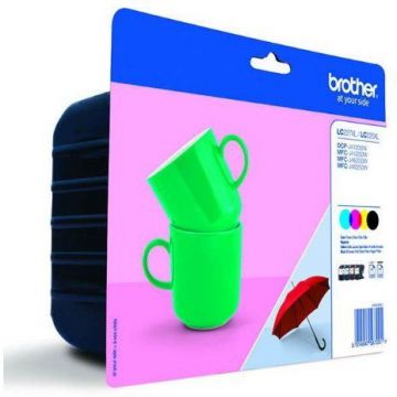 Cartuse cerneala Brother LC227XLVALBP, 3buc x 1200 pagini (Negru/Magenta/Cian/Galben)