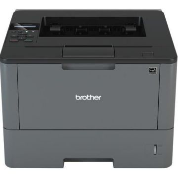 Imprimanta Brother HL-L5000D, laser alb/negru, A4, 40 ppm, Duplex