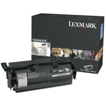Toner Lexmark T650H31E, black, 25 ke