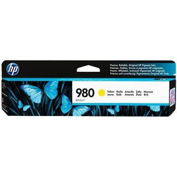 Cartus cerneala HP 980, 6600 pagini (Galben)