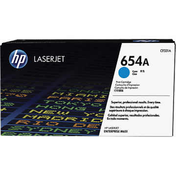 HP Toner 654A Cyan 15K
