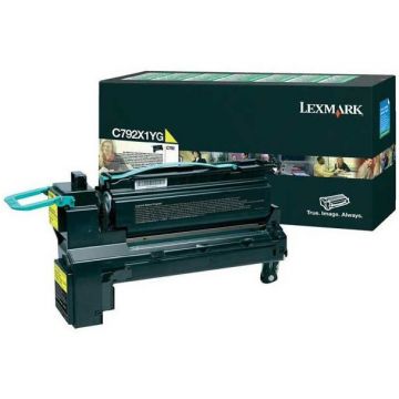 Lexmark Toner C792X1YG Yellow 20K