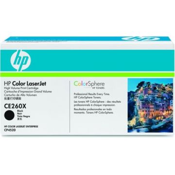 Toner HP CE260X (Negru - de mare capacitate)