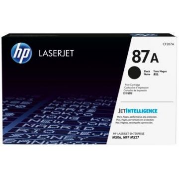 Toner HP LaserJet 87A, 9000 pagini (Negru)